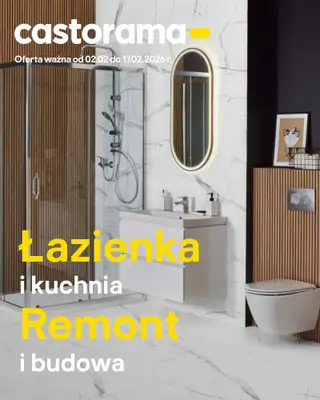 Castorama - gazetka promocyjna Gazetka Łazienka i Kuchnia od poniedziałku 02.02 do wtorku 17.02