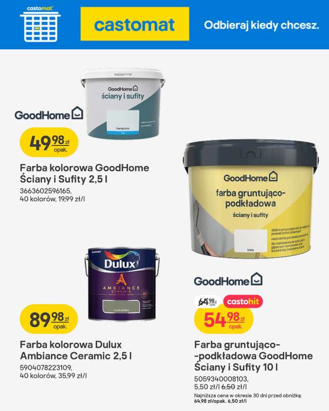 Castorama - gazetka promocyjna Gazetka Łazienka i Kuchnia od poniedziałku 02.02 do wtorku 17.02 - strona 20