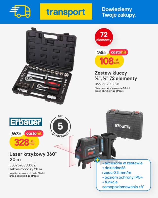 Castorama - gazetka promocyjna Gazetka Łazienka i Kuchnia od poniedziałku 02.02 do wtorku 17.02 - strona 32