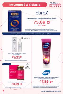 DOZ.PL - gazetka promocyjna Gazetka walentynkowa od poniedziałku 02.02 do niedzieli 15.02 - strona 3