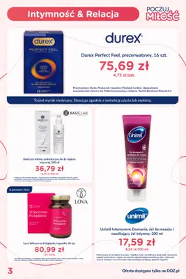 DOZ.PL - gazetka promocyjna Gazetka walentynkowa od poniedziałku 02.02 do niedzieli 15.02 - strona 3