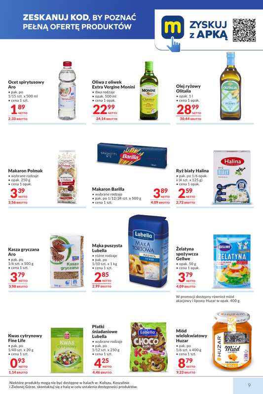 Makro - gazetka promocyjna Mega oferty od wtorku 03.02 do poniedziałku 16.02 - strona 9