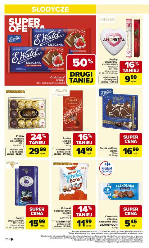 Carrefour - gazetka promocyjna Gazetka Carrefour od poniedziałku od poniedziałku 02.02 do soboty 07.02 - strona 28