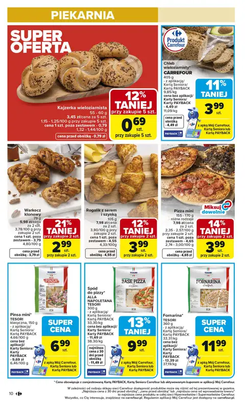 Carrefour - gazetka promocyjna Gazetka Carrefour od poniedziałku od poniedziałku 02.02 do soboty 07.02 - strona 12