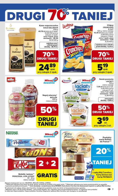 Carrefour - gazetka promocyjna Gazetka Carrefour od poniedziałku od poniedziałku 02.02 do soboty 07.02 - strona 5
