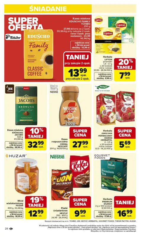 Carrefour - gazetka promocyjna Gazetka Carrefour od poniedziałku od poniedziałku 02.02 do soboty 07.02 - strona 30