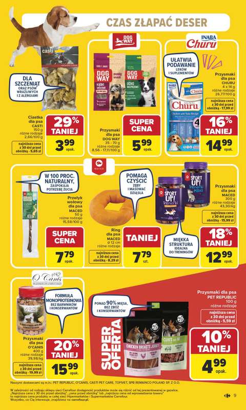 Carrefour - gazetka promocyjna Gazetka Pies&Kot od poniedziałku  do soboty 14.02 - strona 9