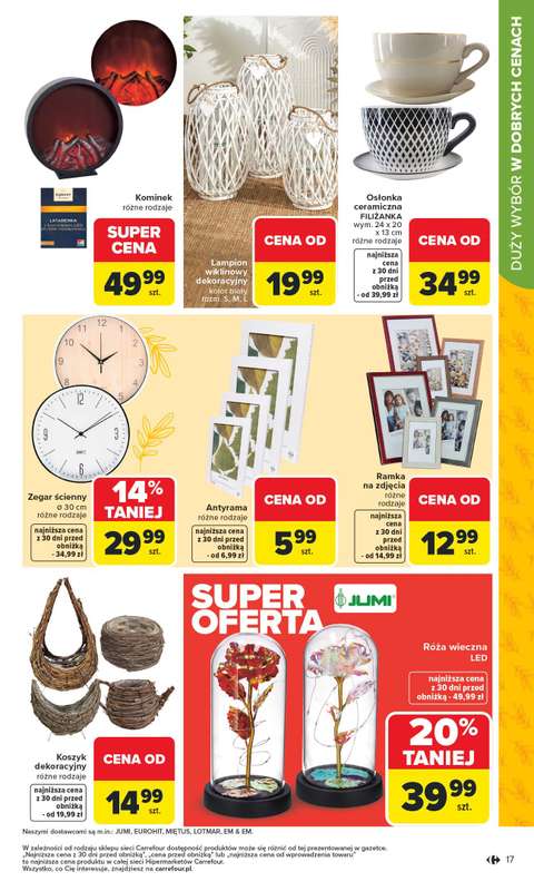 Carrefour - gazetka promocyjna Gazetka Łap super okazje od poniedziałku  do soboty 14.02 - strona 17
