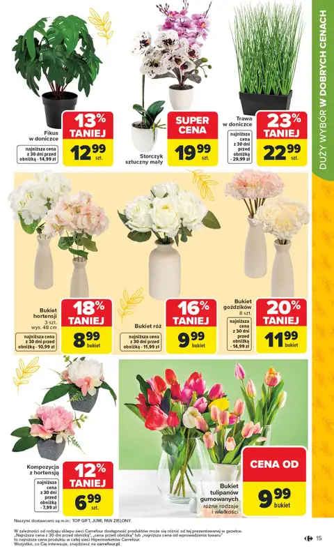 Carrefour - gazetka promocyjna Gazetka Łap super okazje od poniedziałku od poniedziałku 02.02 do soboty 14.02 - strona 15