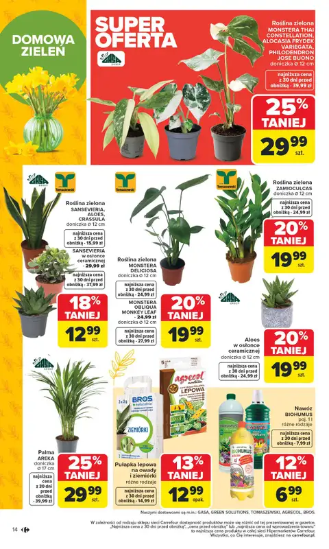 Carrefour - gazetka promocyjna Gazetka Łap super okazje od poniedziałku od poniedziałku 02.02 do soboty 14.02 - strona 14