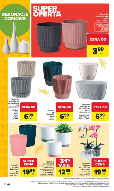 Carrefour - gazetka promocyjna Gazetka Łap super okazje od poniedziałku  do soboty 14.02 - strona 16