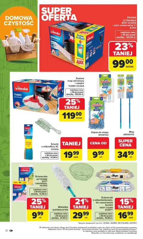 Carrefour - gazetka promocyjna Gazetka Łap super okazje od poniedziałku od poniedziałku 02.02 do soboty 14.02 - strona 12