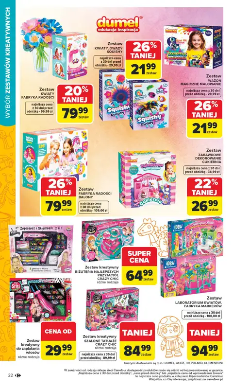 Carrefour - gazetka promocyjna Gazetka Łap super okazje od poniedziałku od poniedziałku 02.02 do soboty 14.02 - strona 22