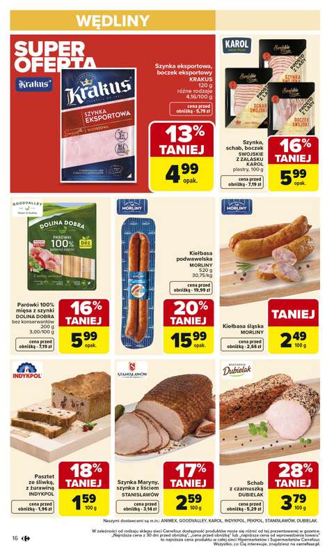 Carrefour Market - gazetka promocyjna Gazetka Carrefour Market od poniedziałku od poniedziałku 02.02 do soboty 07.02 - strona 18