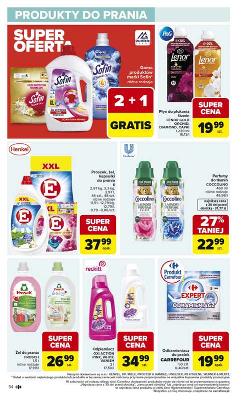 Carrefour Market - gazetka promocyjna Gazetka Carrefour Market od poniedziałku od poniedziałku 02.02 do soboty 07.02 - strona 36