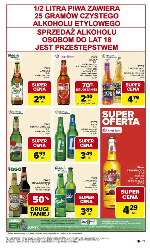 Carrefour Market - gazetka promocyjna Gazetka Carrefour Market od poniedziałku od poniedziałku 02.02 do soboty 07.02 - strona 41