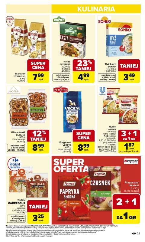 Carrefour Market - gazetka promocyjna Gazetka Carrefour Market od poniedziałku od poniedziałku 02.02 do soboty 07.02 - strona 27