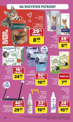 Carrefour Market - gazetka promocyjna Gazetka Pies&Kot od poniedziałku  do soboty 14.02 - strona 12