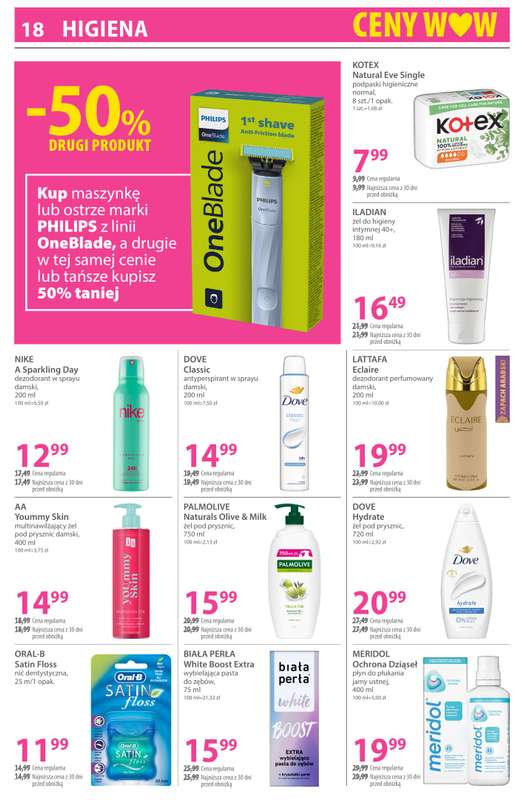 Hebe - gazetka promocyjna Gazetka od soboty 31.01 do poniedziałku 16.02 - strona 18