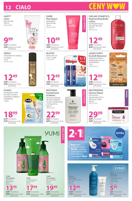 Hebe - gazetka promocyjna Gazetka od soboty 31.01 do poniedziałku 16.02 - strona 12