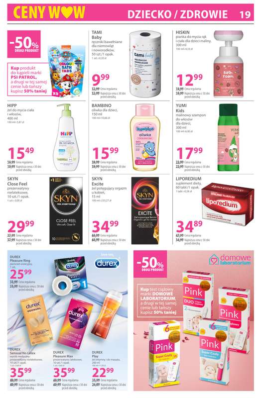 Hebe - gazetka promocyjna Gazetka od soboty 31.01 do poniedziałku 16.02 - strona 19