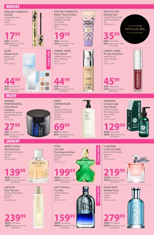 Hebe - gazetka promocyjna Gazetka od soboty 31.01 do poniedziałku 16.02 - strona 3