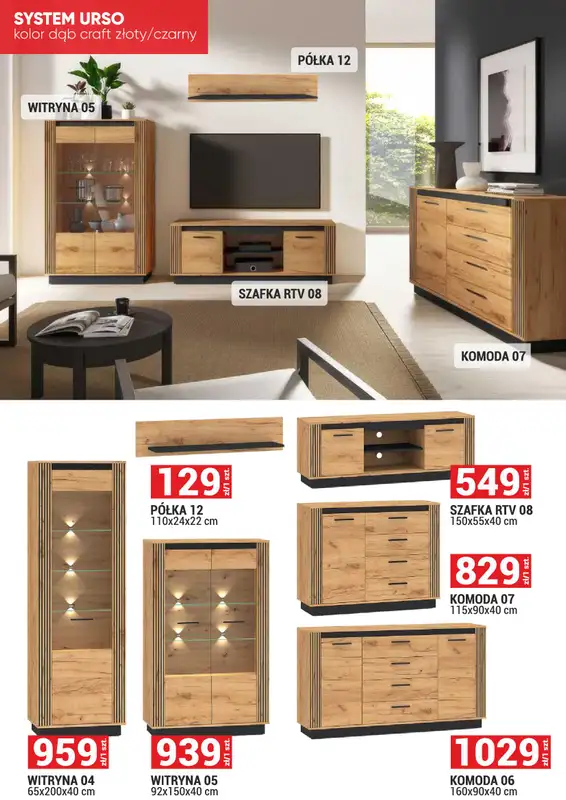 Merkury Market - gazetka promocyjna Meble, wypoczynki, materace od niedzieli 01.02 do soboty 28.02 - strona 8