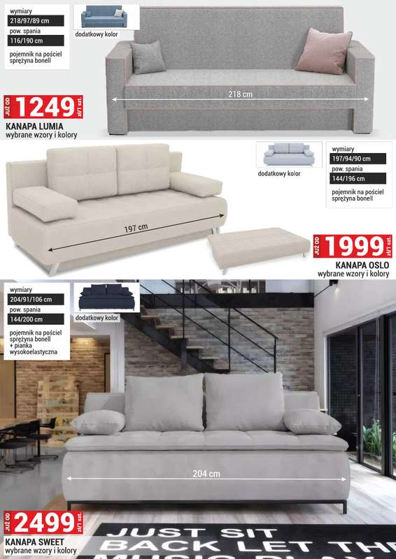 Merkury Market - gazetka promocyjna Meble, wypoczynki, materace od niedzieli 01.02 do soboty 28.02 - strona 4