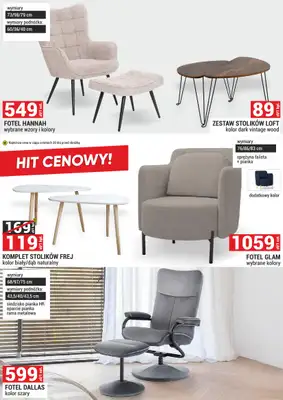 Merkury Market - gazetka promocyjna Meble, wypoczynki, materace od niedzieli 01.02 do soboty 28.02 - strona 18