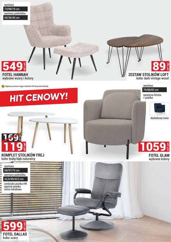 Merkury Market - gazetka promocyjna Meble, wypoczynki, materace od niedzieli 01.02 do soboty 28.02 - strona 18