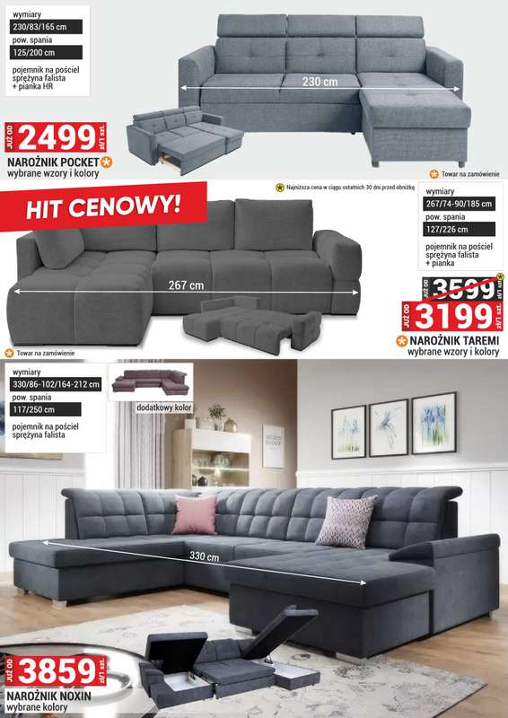 Merkury Market - gazetka promocyjna Meble, wypoczynki, materace od niedzieli 01.02 do soboty 28.02 - strona 9