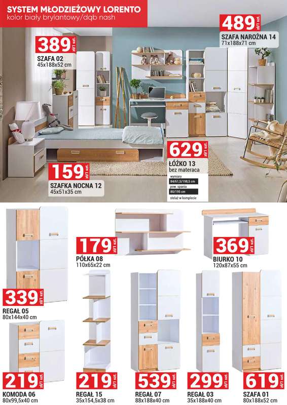 Merkury Market - gazetka promocyjna Meble, wypoczynki, materace od niedzieli 01.02 do soboty 28.02 - strona 19