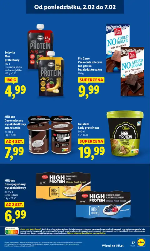 Lidl - gazetka promocyjna Oferta od poniedziałku od poniedziałku 02.02 do środy 04.02 - strona 37