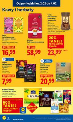 Lidl - gazetka promocyjna Oferta od poniedziałku od poniedziałku 02.02 do środy 04.02 - strona 40
