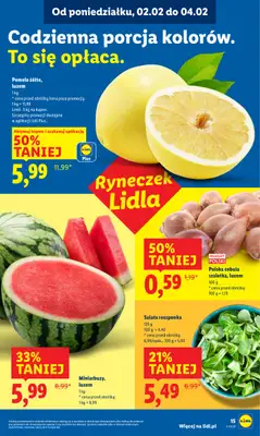 Lidl - gazetka promocyjna Oferta od poniedziałku od poniedziałku 02.02 do środy 04.02 - strona 15