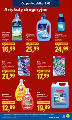 Lidl - gazetka promocyjna Oferta od poniedziałku od poniedziałku 02.02 do środy 04.02 - strona 55