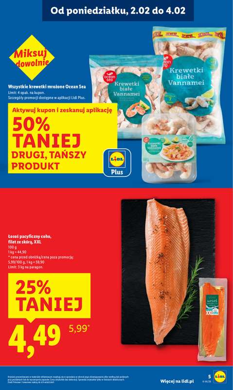 Lidl - gazetka promocyjna Oferta od poniedziałku od poniedziałku 02.02 do środy 04.02 - strona 5