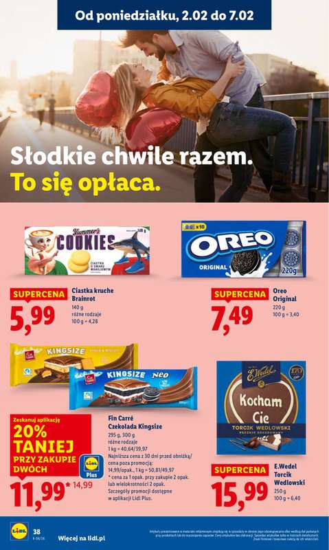 Lidl - gazetka promocyjna Oferta od poniedziałku od poniedziałku 02.02 do środy 04.02 - strona 38