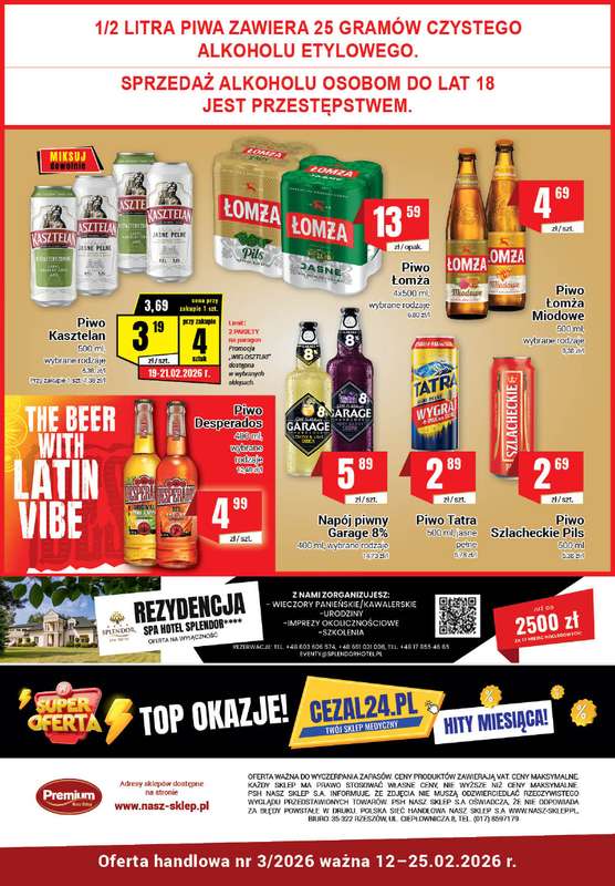 Premium Nasz Sklep - gazetka promocyjna Gazetka Premium od czwartku 12.02 do środy 25.02 - strona 6