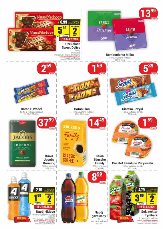 Delikatesy Sezam - gazetka promocyjna Gazetka od czwartku 12.02 do środy 25.02 - strona 3