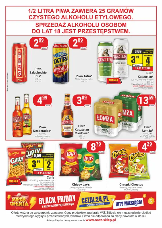 Delikatesy Sezam - gazetka promocyjna Gazetka od czwartku 12.02 do środy 25.02 - strona 4