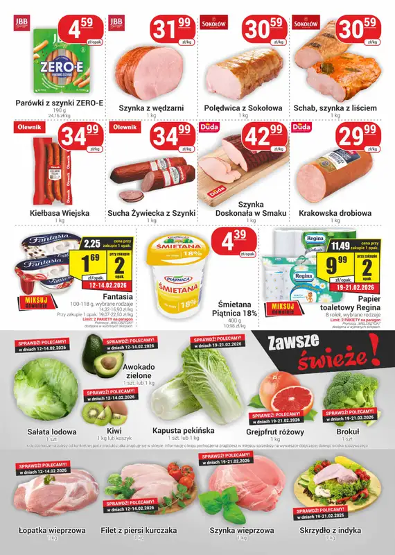 Delikatesy Sezam - gazetka promocyjna Gazetka od czwartku 12.02 do środy 25.02 - strona 2