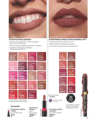 AVON - gazetka promocyjna Katalog Luty 2026 od soboty 31.01 do soboty 28.02 - strona 61