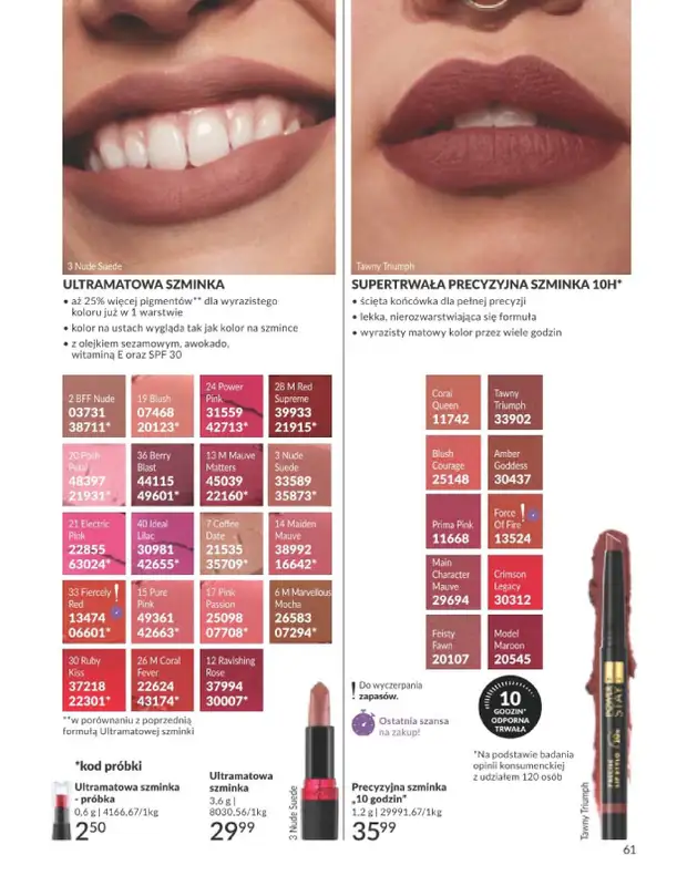 AVON - gazetka promocyjna Katalog Luty 2026 od soboty 31.01 do soboty 28.02 - strona 61