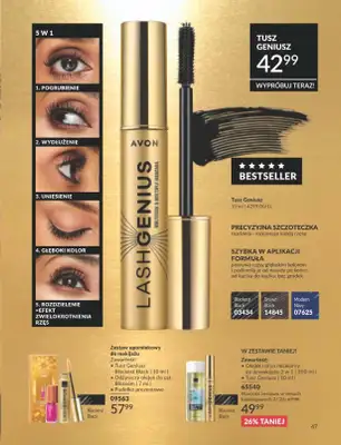AVON - gazetka promocyjna Katalog Luty 2026 od soboty 31.01 do soboty 28.02 - strona 47