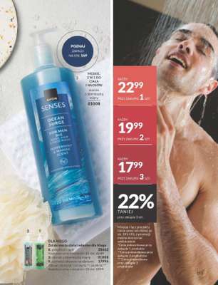 Avon Senses Ocean Surge 2 w 1 do ciała i włosów