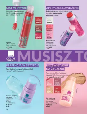 AVON - gazetka promocyjna Katalog Luty 2026 od soboty 31.01 do soboty 28.02 - strona 74