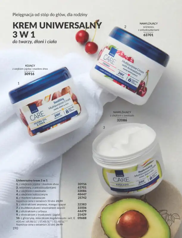AVON - gazetka promocyjna Katalog Luty 2026 od soboty 31.01 do soboty 28.02 - strona 192