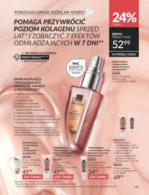 Odmładzająco-wzmacniające serum do twarzy z Protinolem™