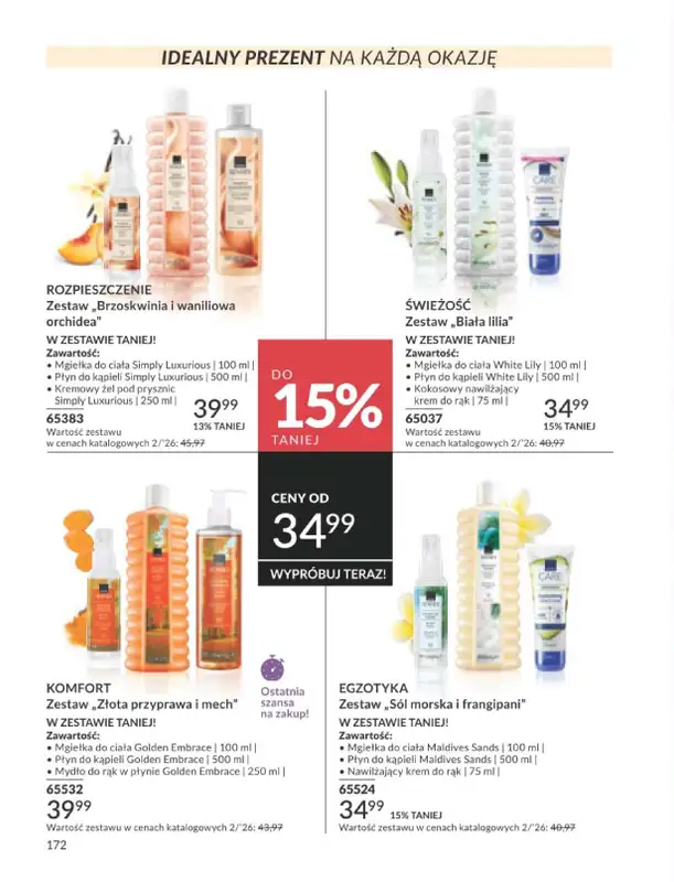 AVON - gazetka promocyjna Katalog Luty 2026 od soboty 31.01 do soboty 28.02 - strona 174